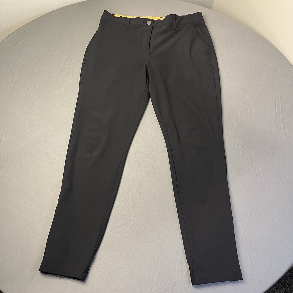 Macade Black Golf 32X27.5 Regular Slim Fit Jogger Pants Stretch Zipper Ankle